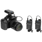 Kit Dual Lavalier Inalámbrico Boya BY-WM4 PRO-K2