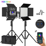 Kit de 2 Lámparas GVM 50RS2L RGB