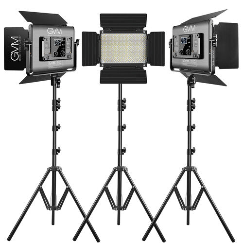 Kit de 3 lámparas GVM 1000D-3L