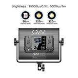 Kit de 3 lámparas GVM 1000D-3L 4