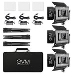 Kit de 3 lámparas GVM 1000D-3L
