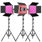 Kit de 3 lámparas GVM 1200D-3L