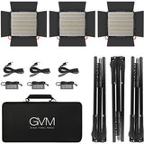 Kit de 3 lámparas GVM 1200D-3L 6