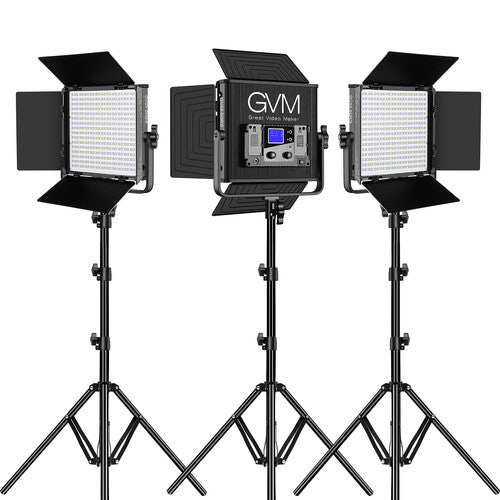 Kit de 3 Lámparas GVM 50RS3L RGB