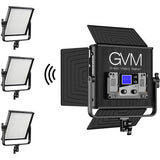 Kit de 3 Lámparas GVM 50RS3L RGB 8