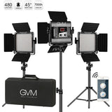 Kit de 3 Lámparas GVM 560AS BICOLOR 2