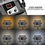 Kit de 3 Lámparas GVM 560AS BICOLOR
