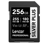 Tarjeta Lexar Profesional 256GB Silver Plus 255MB/s 1