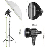 Kit GVM Softbox  LS-P80S con Lámpara Led y Pedestal 7
