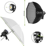 Kit GVM Softbox  LS-P80S con Lámpara Led y Pedestal