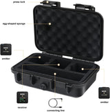 Estuche rígido para micrófonos Liyirui para Wireless Go 3