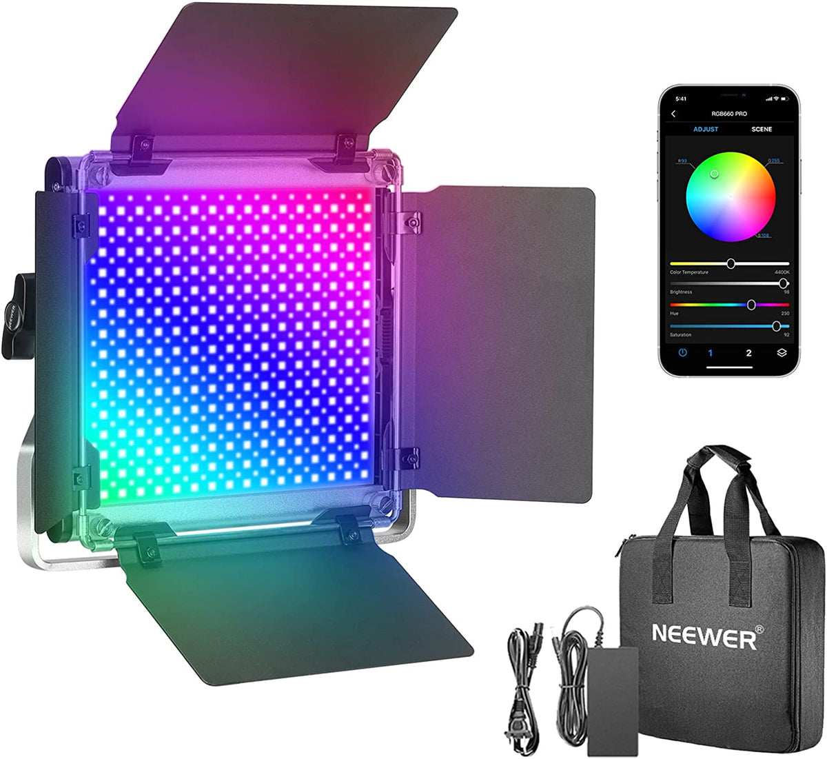 Lámpara Neewer LED-NL660 APP RGB