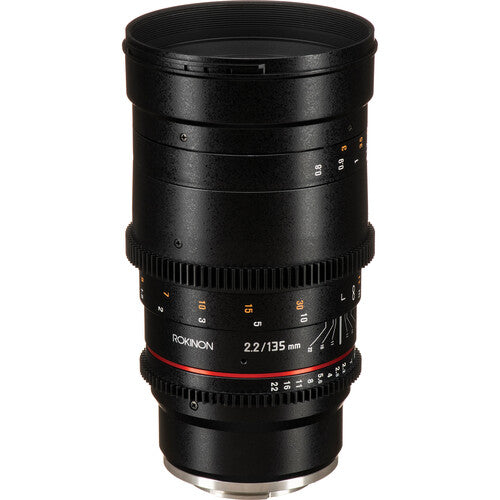 Lente Rokinon 135mm T2.2 Telephoto Cine F/Sony E