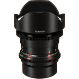 Lente Rokinon 14mm T3.1 Cine DS Lens Montura Sony E 3