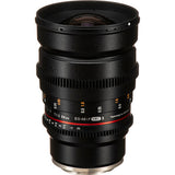 Lente Rokinon 24mm T1.5 Cine DS Lens Montura Sony E 3