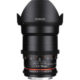 Lente Rokinon 35mm T1.5 Cine DS Lens Montura Canon 1