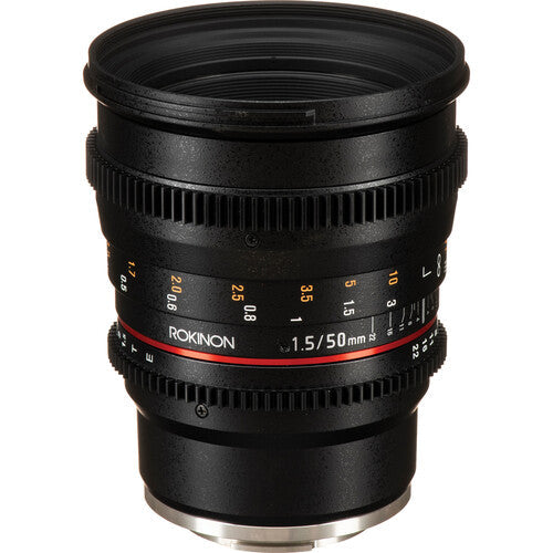 Lente Rokinon 50mm T1.5 Cine DS Lens Montura Sony E
