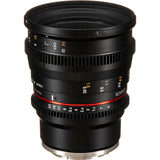 Lente Rokinon 50mm T1.5 Cine DS Lens Montura Sony E 2