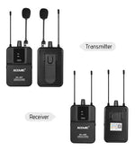 Micrófono Lavalier Inalámbrico Acemic DV-20