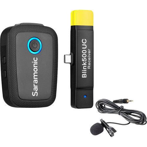 Micrófono Lavalier Saramonic Blink500 B5 USB Tipo-C para Android