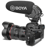 Micrófono Shotgun Boya BY-BM3031 para Cámara 4