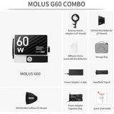 Lámpara Zhiyun Molus G60 Combo 3