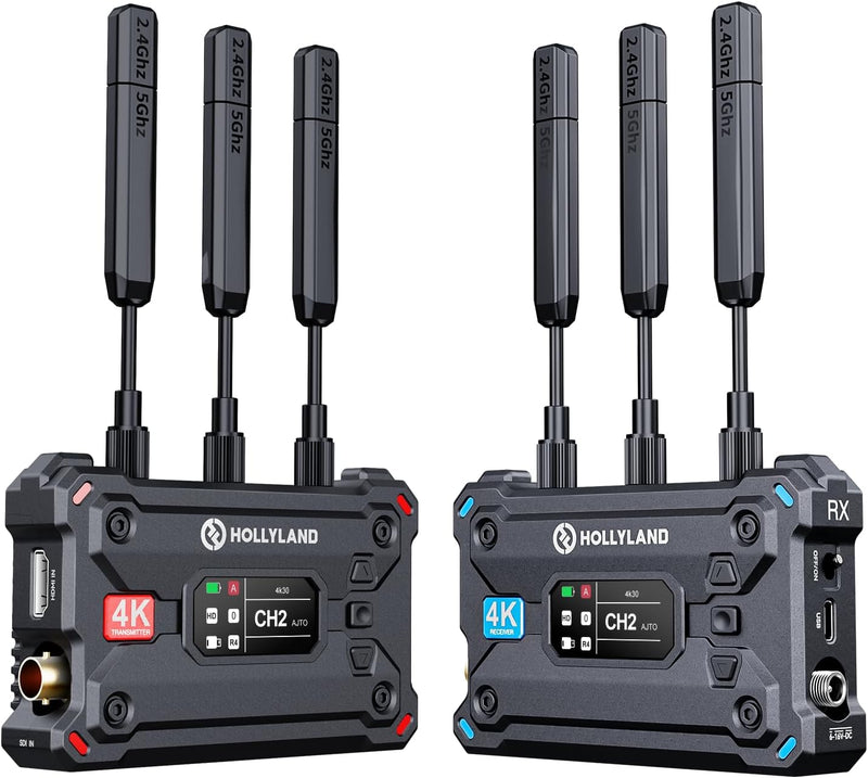 Sistema de transmisión de Video Inalámbrico Hollyland Pyro S 4K