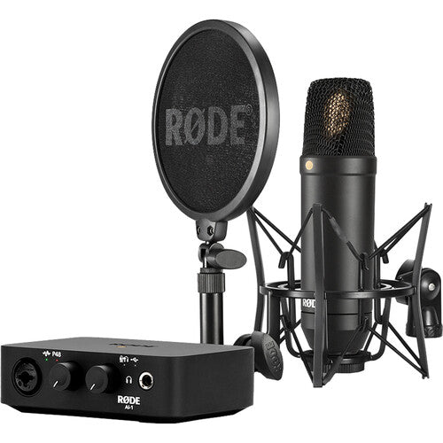 Micrófono Condensador con Interfase Rode NT1/AI1Kit Ai-1