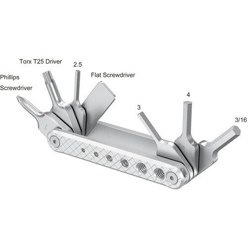 Multiherramienta SmallRig AAK2213D con almacenamiento de tornillos