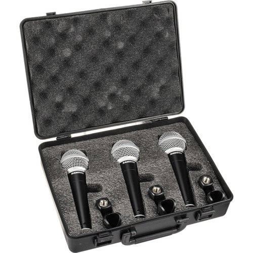 Kit de 3 Micrófonos de Mano Samson R21