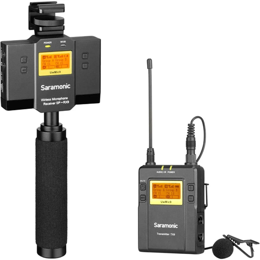 Micrófono Lavalier Inalámbrico Saramonic UwMic9 Kit12 para Smartphone
