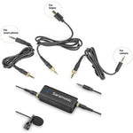 Micrófono Lavalier con Mixer Saramonic LavMic para DSLR, GoPro y Smartphones