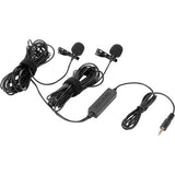Micrófono Lavalier Dual Saramonic LavMicro 2M 1