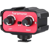 Adaptador de Audio Saramonic SR-AX100 3.5mm a XLR para DSLR 1