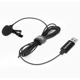 Micrófono Lavalier Saramonic SR-ULM10 USB para Computadora 4