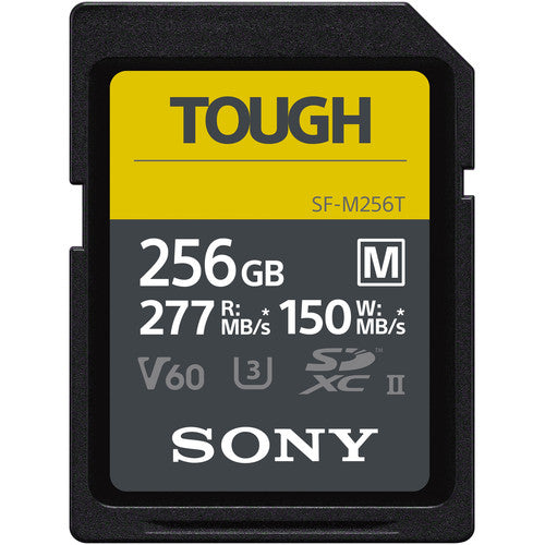 Tarjeta Sony SDXC 256 GB SF-M Tough Series UHS-II R:277MB/s W:150 MB/s