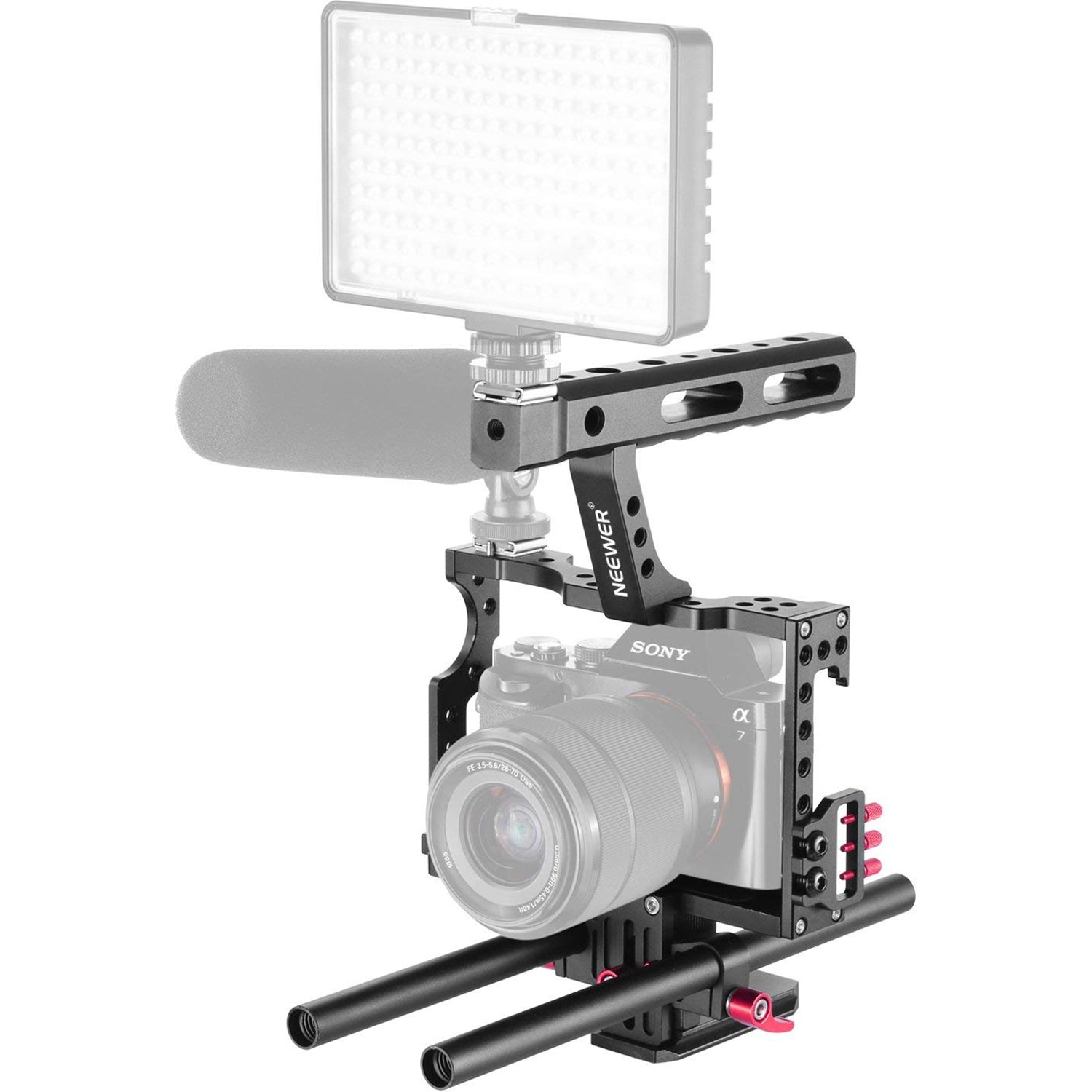 Soporte Jaula Neewer para Sony a7, a7S, a7R, a6000, a6500, a6300