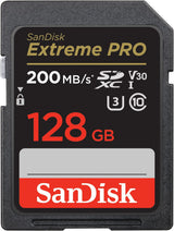 Tarjeta SanDisk Extreme PRO SDXC de 128GB 200 MB/s 1