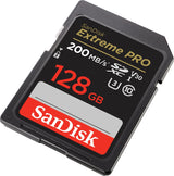 Tarjeta SanDisk Extreme PRO SDXC de 128GB 200 MB/s 3