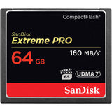 Tarjeta SanDisk Extreme PRO CompactFlash de 64GB UDMA 7 160MB/s 1067x 2