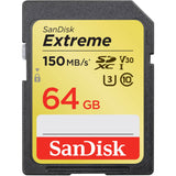Tarjeta SanDisk Extreme SDXC de 64GB 150MB/s 1