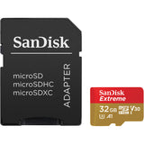 Tarjeta SanDisk Extreme microSDHC de 32GB 100MB/s 667x 2