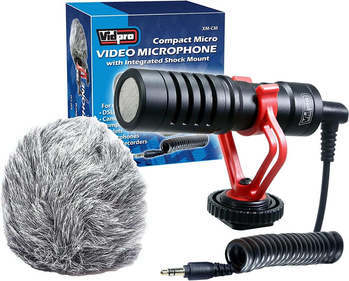 Kit de Micrófono Shotgun Vidpro XM-CM
