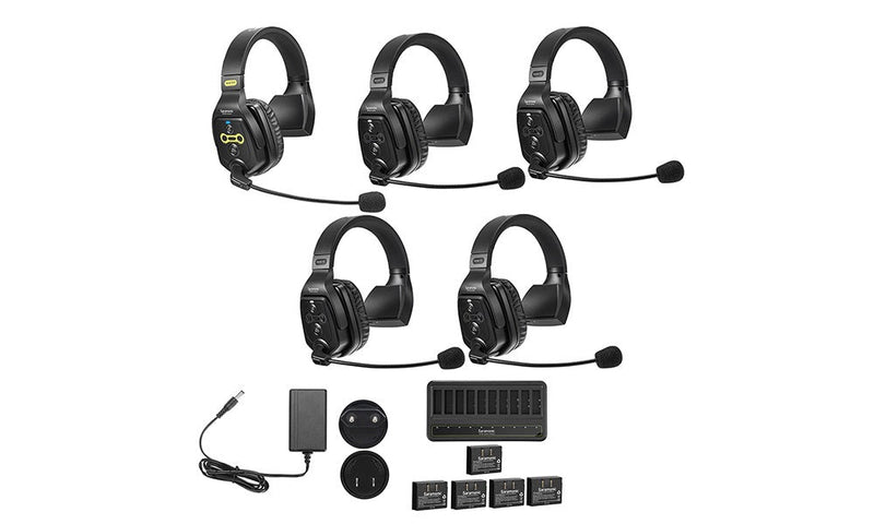 Sistema de Intercomunicación Inalámbrico Saramonic WiTalk WT5D