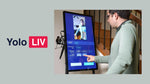 Dispositivo Portátil para Live Streaming Vertical Yololiv YoloMax con pantalla táctil de 32"