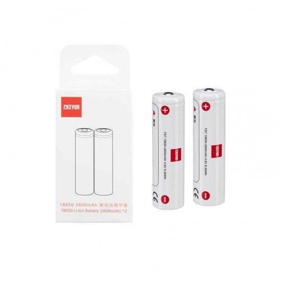 Kit de 2 Baterías Zhiyun 18650 Li-ion