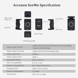 Dispositivo capturador convierte celular en Monitor Accsoon SeeMo 5