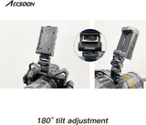 Adaptador Multidireccional Cold Shoe Accsoon AA-01 5