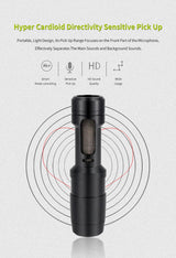Micrófono Shotgun Acemic Video Mic CAM50 para cámara y Smartphone 3