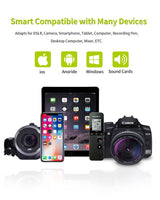 Micrófono Shotgun Acemic Video Mic CAM50 para cámara y Smartphone 8